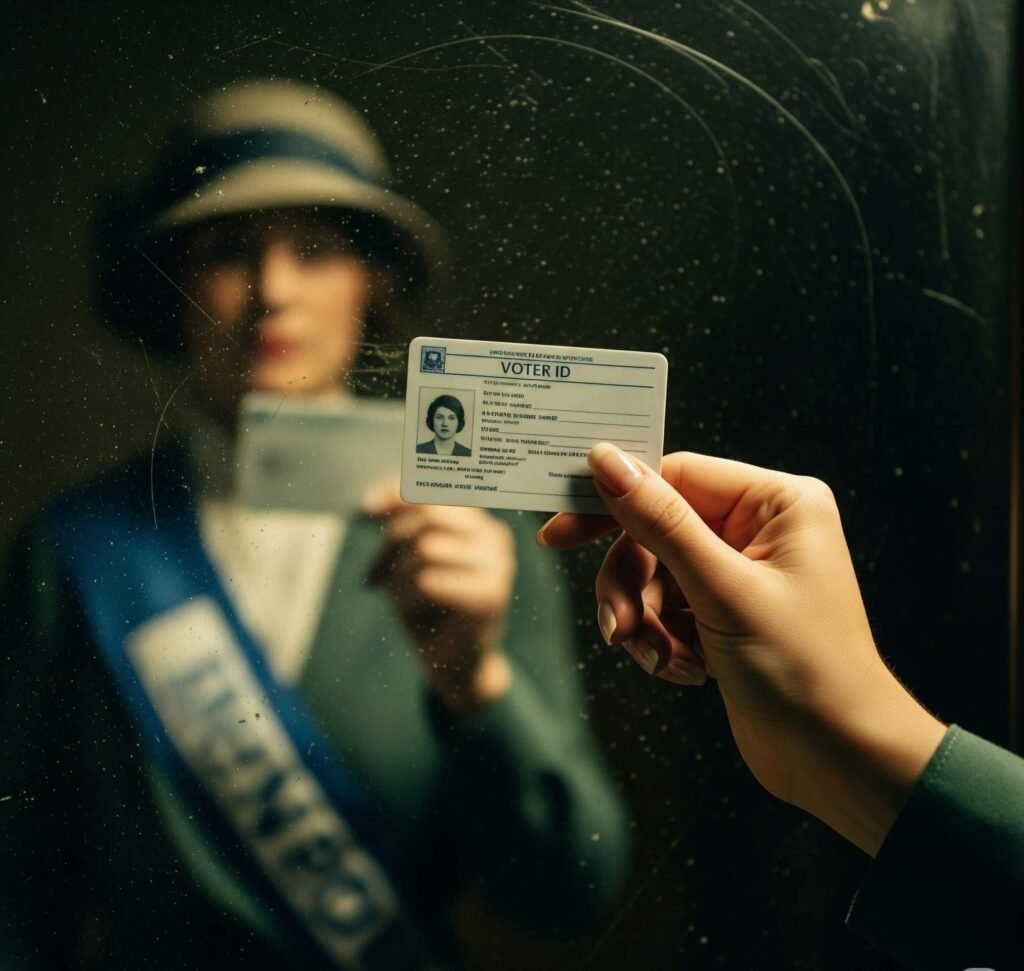 Modern Voter and Suffragist Reflection
