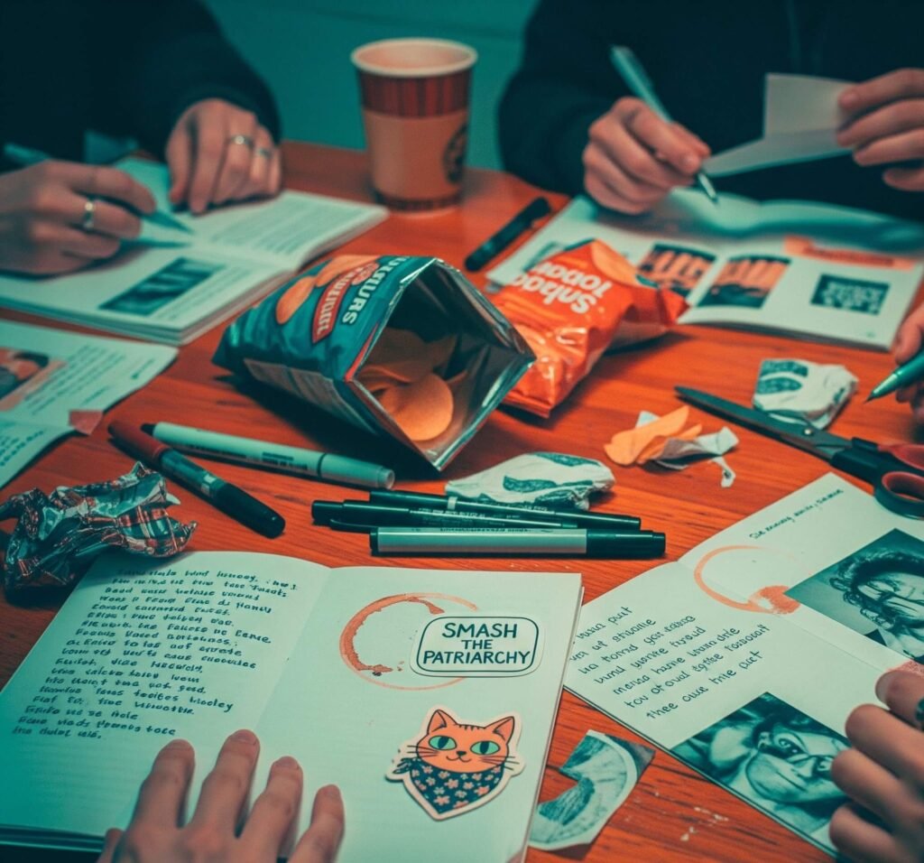 Vintage Feminist Zine Night