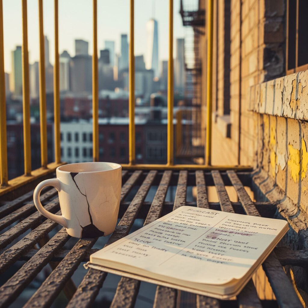 City Skyline Reflections: Podcasts for Ambitious Women
